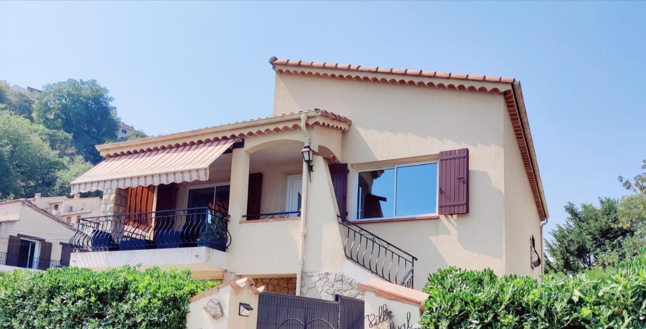La Villa Castel - Haut De Villa - Parkings- 3 Chambres - 8 Couchages - Jardin - Barbecue كانيو سور مير المظهر الخارجي الصورة